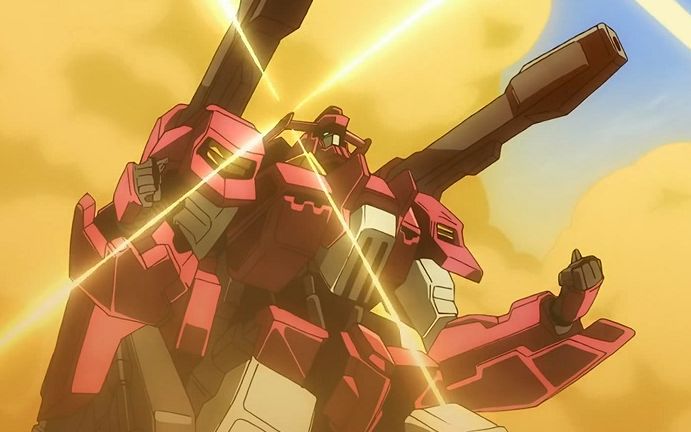 【怀旧向】高达动画机体集-第四代流星号(asw-g-64)