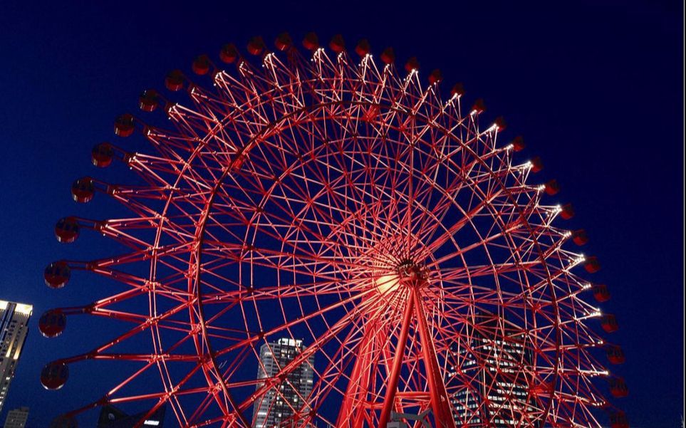 日本自由行攻略之【大阪hep five摩天轮】,好吃好逛好玩又好看