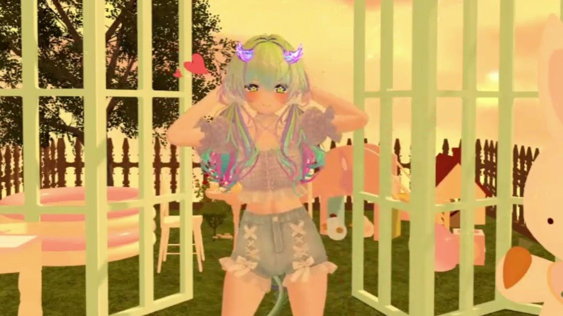 【3d动捕舞蹈】火车摇 夜色 打糕舞 直播切片