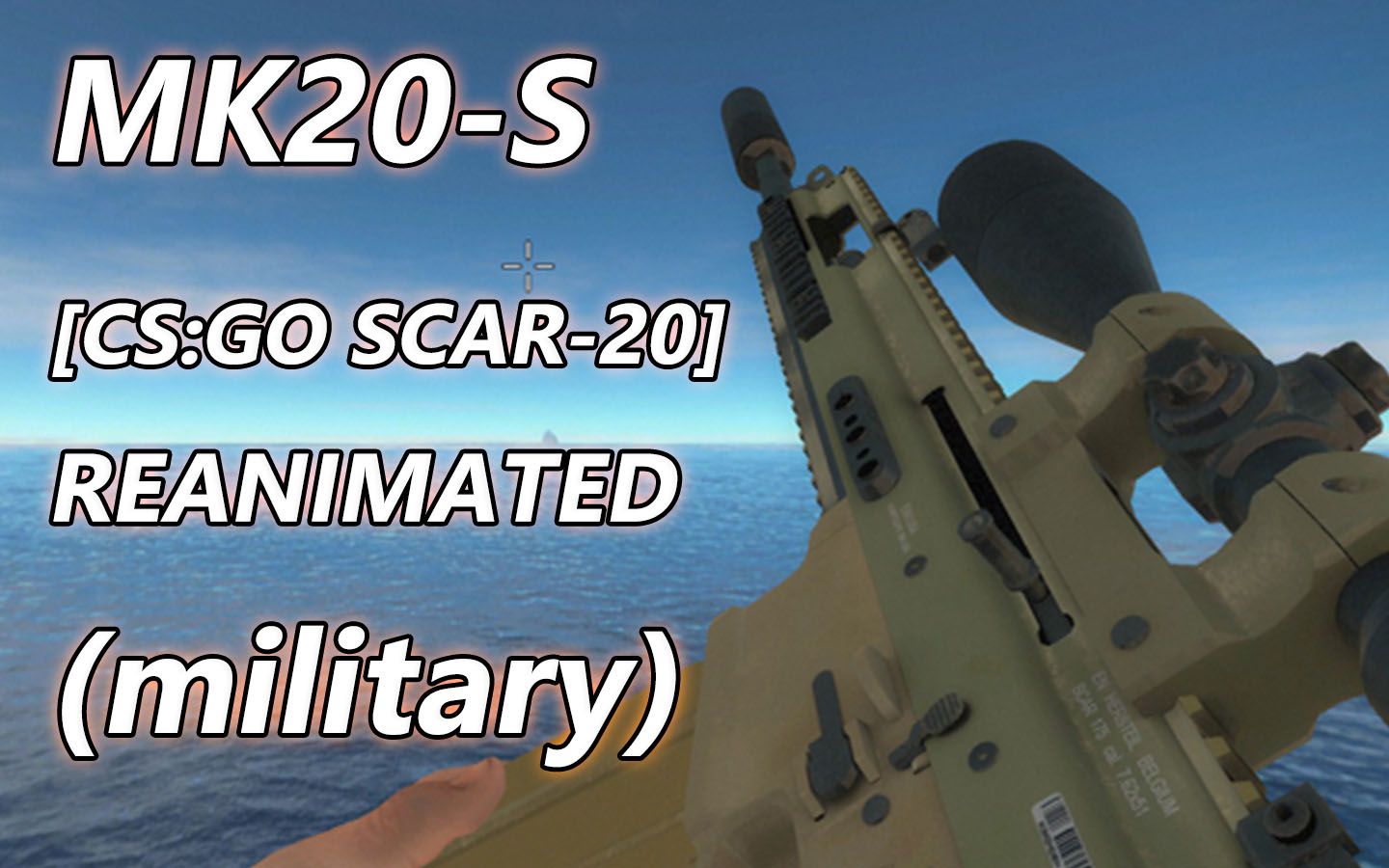 [l4d2 mod]mk20(cs:go scar-20/scar-20消音版重制动作)