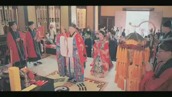 Скачать видео: “一纸婚书，上表天庭，下鸣地府，当上奏九霄，诸天祖师见证。若负佳人，便是欺天，欺天之罪，身死道消。佳人负卿，那便是有违天意，三界除名，永无轮回。”