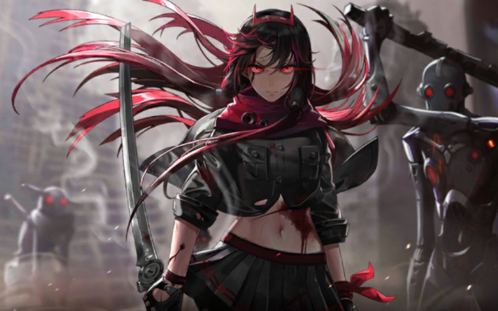 红莲!灰鸦小队露西亚红莲无伤对战梦魇卡慕!_哔哩哔哩_bilibili