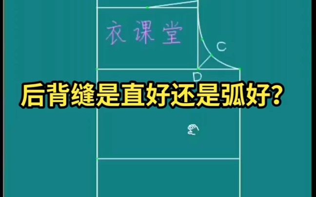 后背缝是直好还是弧好?哔哩哔哩bilibili