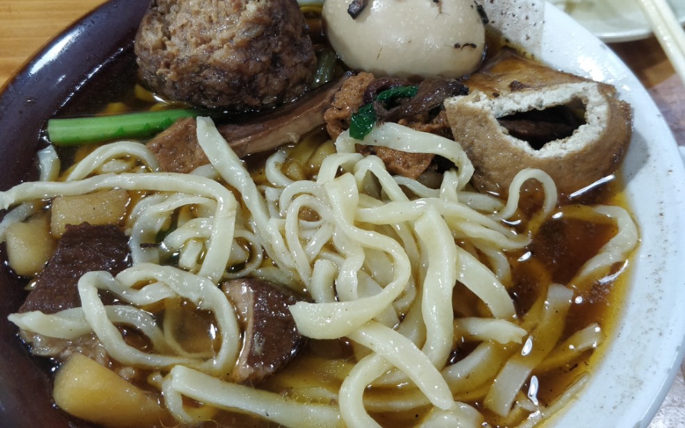 灵寿腌肉面-第一次拍视频-重游时光街