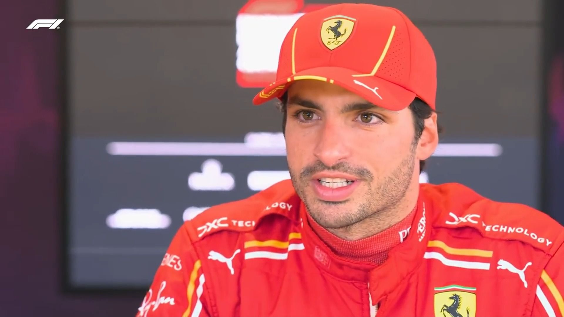 2024 f1澳洲大奖赛 排位赛赛后采访 赛恩斯 机翻中字