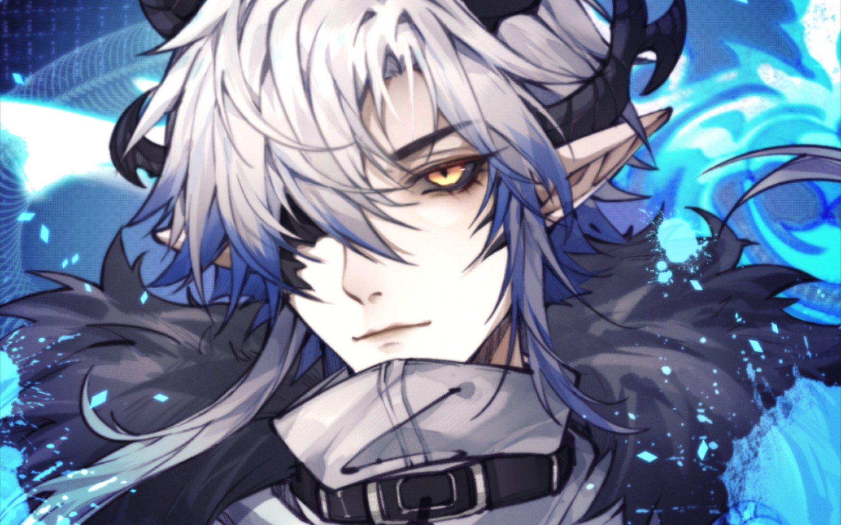 【procreate】挑战3分钟画一个龙帅哥!