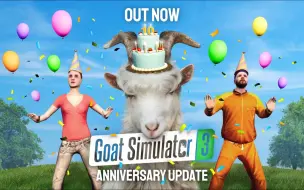 Tải video: 《模拟山羊 🐐 Goat Simulator》10周年纪念 🎂