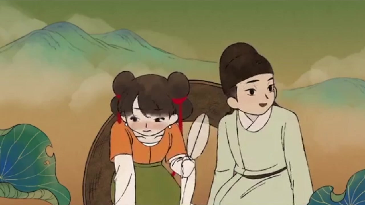 唯美古风动画 窈窕淑女 君子好逑