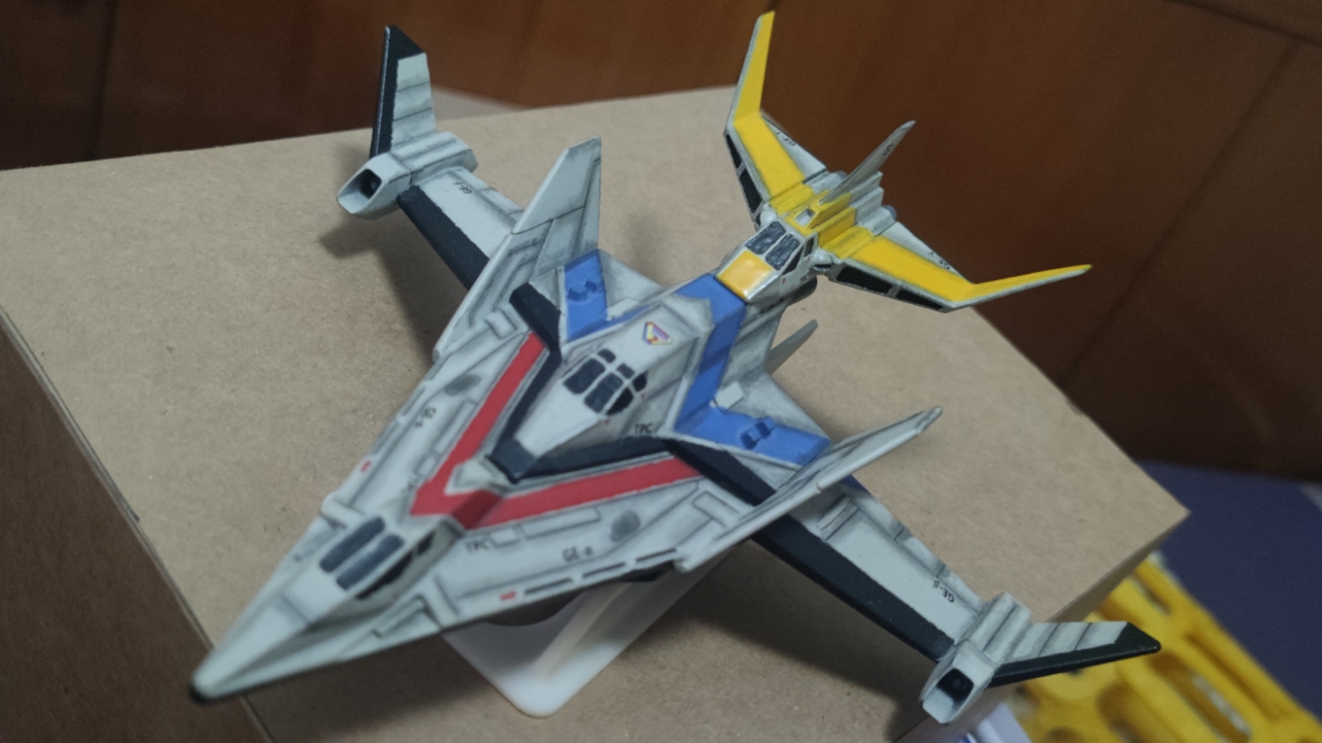 戴拿奥特曼胜利神鹰合体飞机.3d打印版