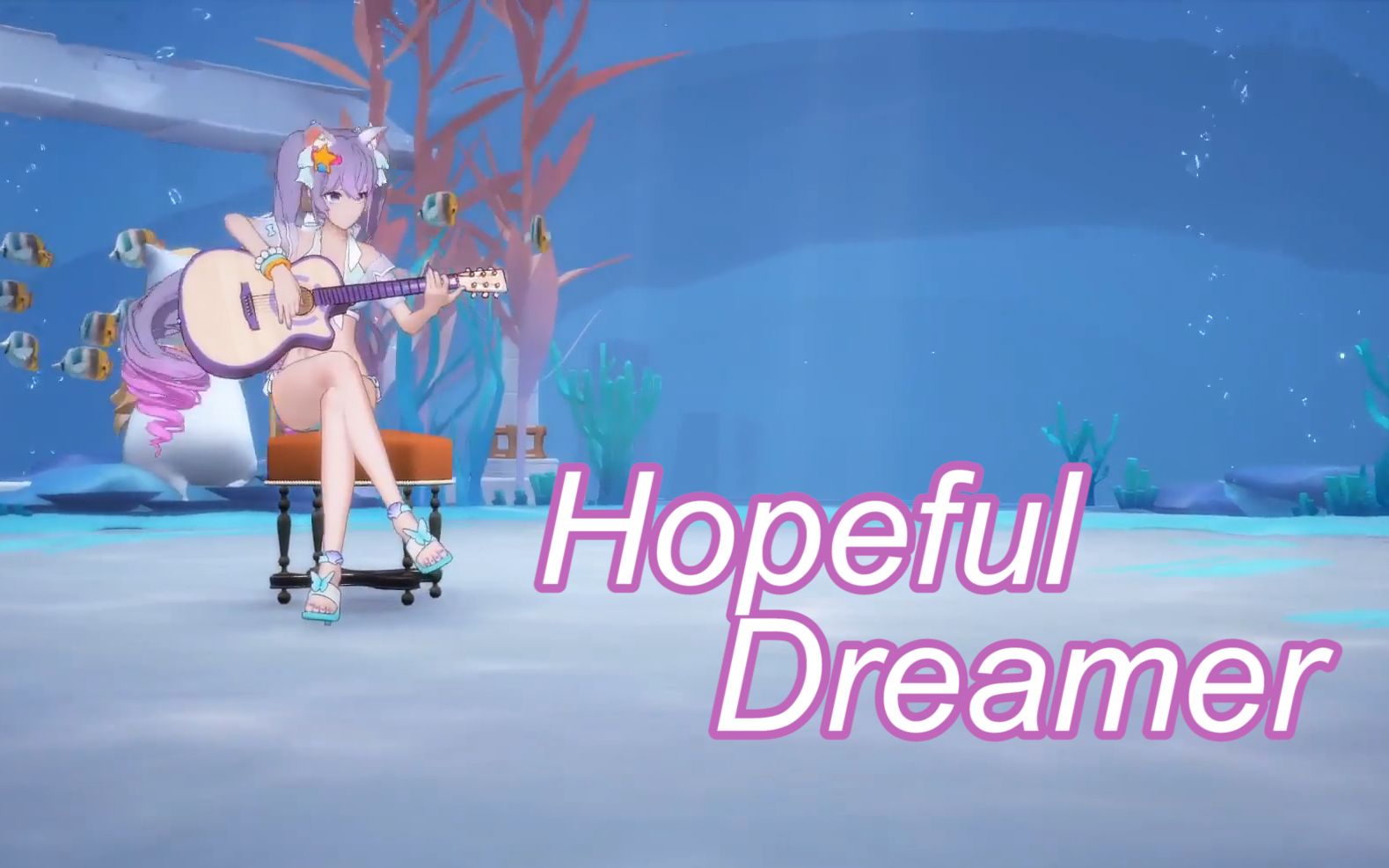 [图]向晚&嘉然&乃琳《Hopeful Dreamer》 9.5测试直播剪辑