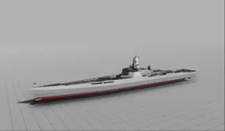 下载视频: 【Navalart/个人想象船只】架空船只11，中系战列巡洋舰 CNBS-061