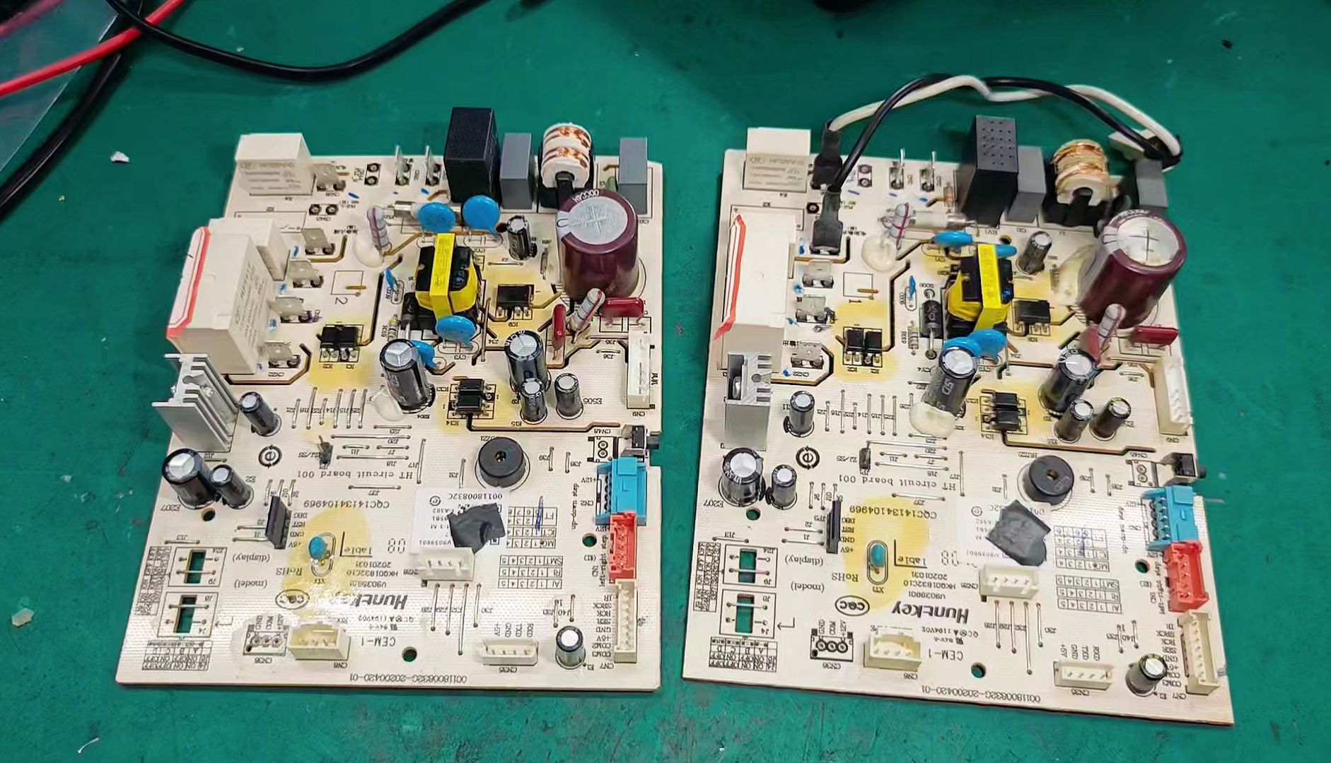 给网友修两块变频空调内机板,同型号不同故障,看下哪里坏了哔哩哔哩bilibili