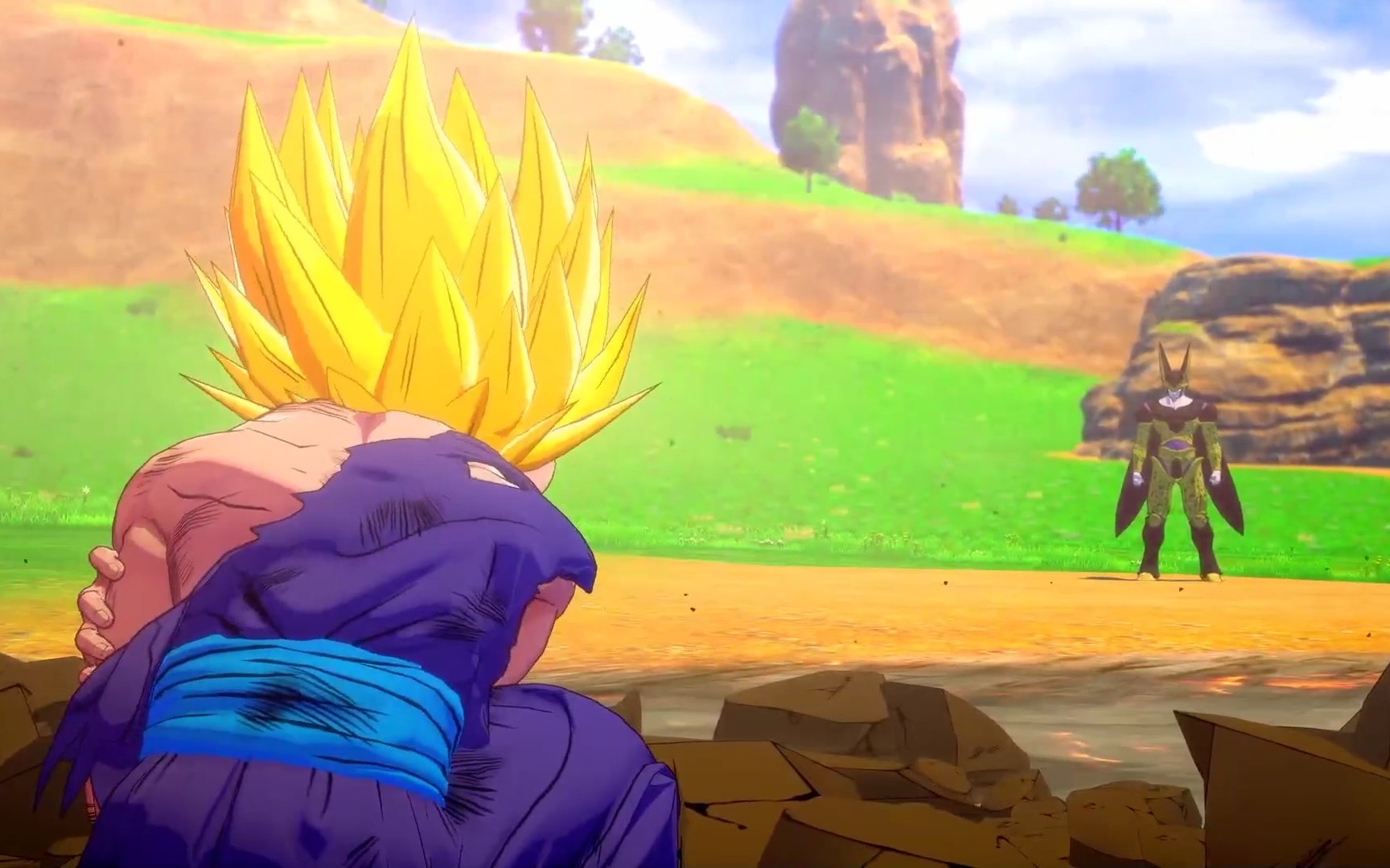 龙珠z卡卡罗特 第22集 击败沙鲁完全体!