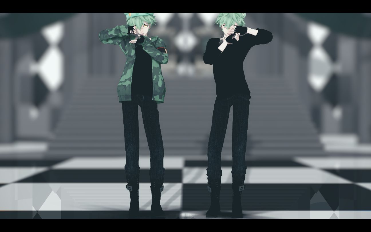 【幸木镇mmd】apple pie【17人】_哔哩哔哩_bilibili