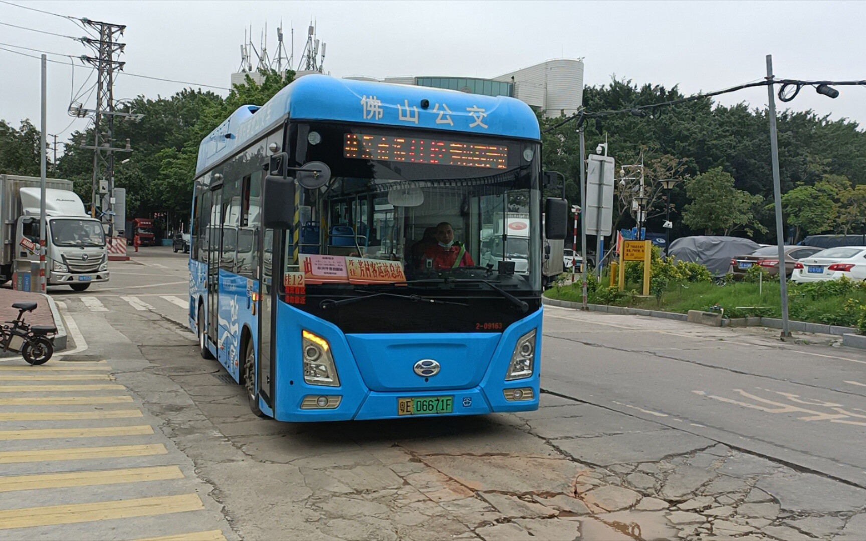 【pov13】"桂"字头跨市线,桂12林岳市场～芳村客运站总站