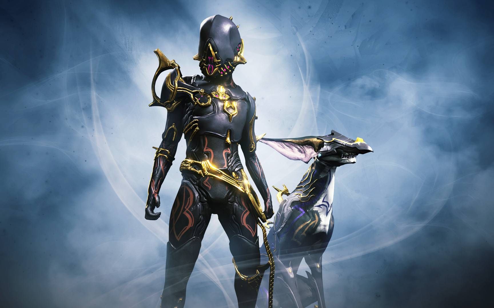 [warframe]海军准将prime套服 蒂伯prime护甲 展示视