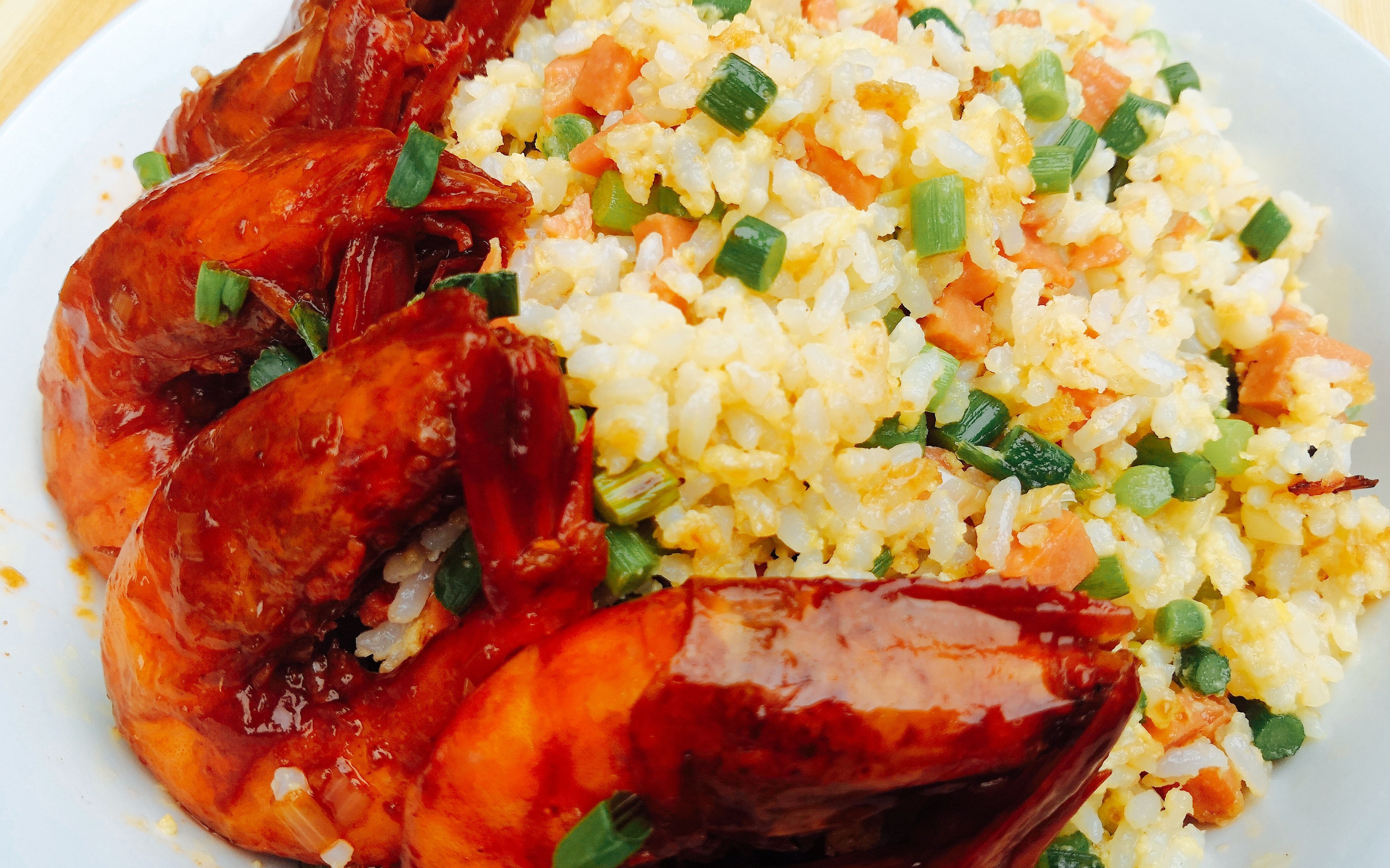 油焖大虾虾油炒饭这样做就算有人打耳光也不舍得放下饭碗