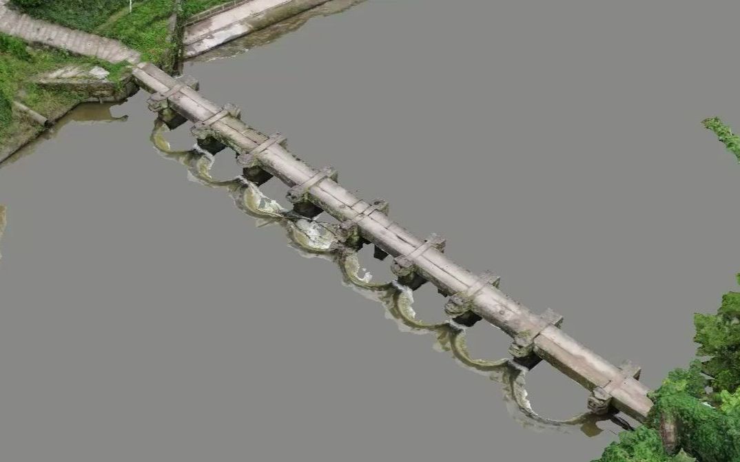 数字遗产保护 | 古桥留影系列——重庆陶家镇九龙桥实景漫游