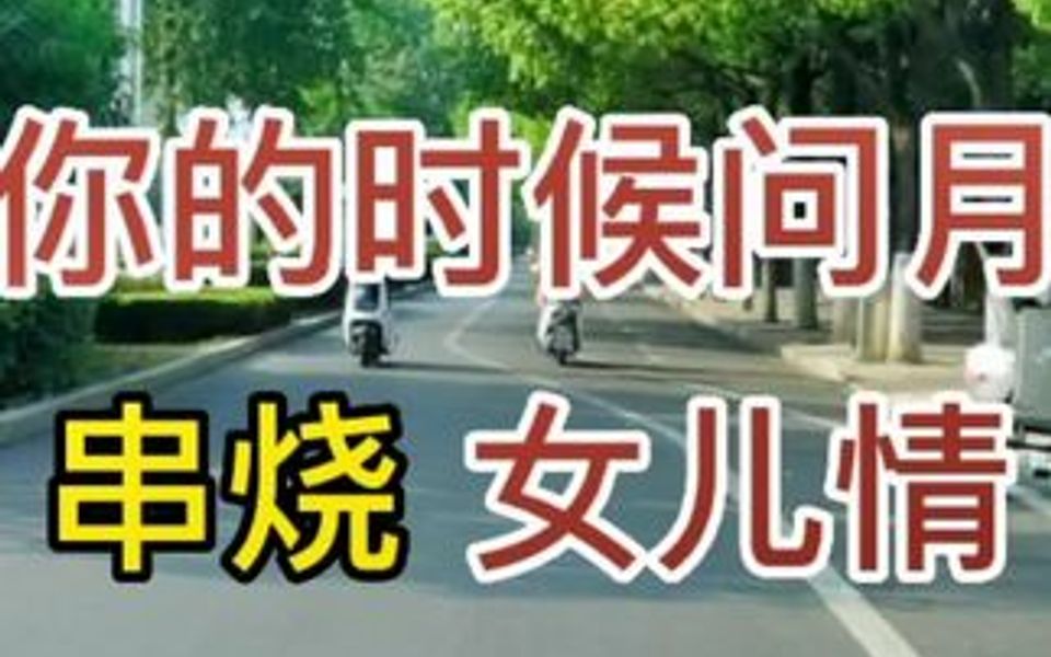 [图]经典歌曲《想你的时候问月亮》串烧《女儿情》，电子琴纯音乐DJ舞曲，旋律优美动听。