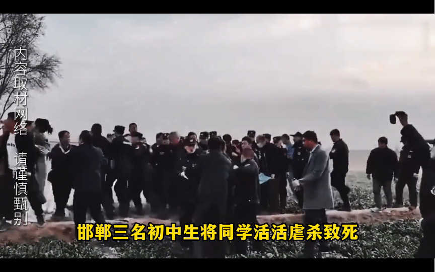 河北邯郸三名初中生残杀同学,死者生前曾遭受校园霸凌,令人发指 #邯郸