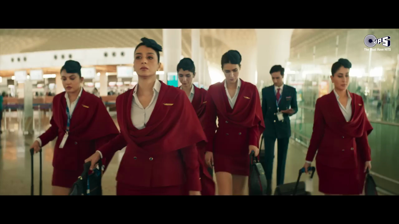印度电影crew空中乘务员2024 mv - kiddan zaalima - tabu kareena