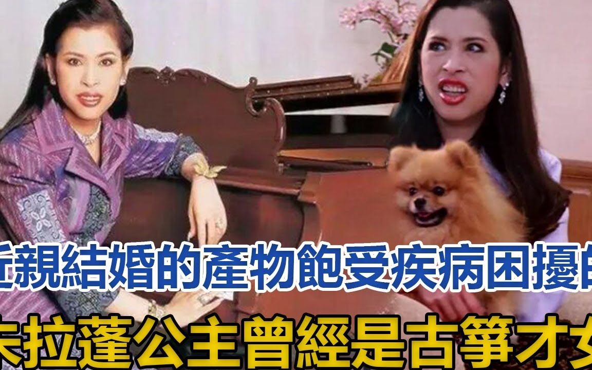 近亲结婚的产物,饱受疾病困扰的朱拉蓬公主,曾经是古筝才女哔哩哔哩bilibili