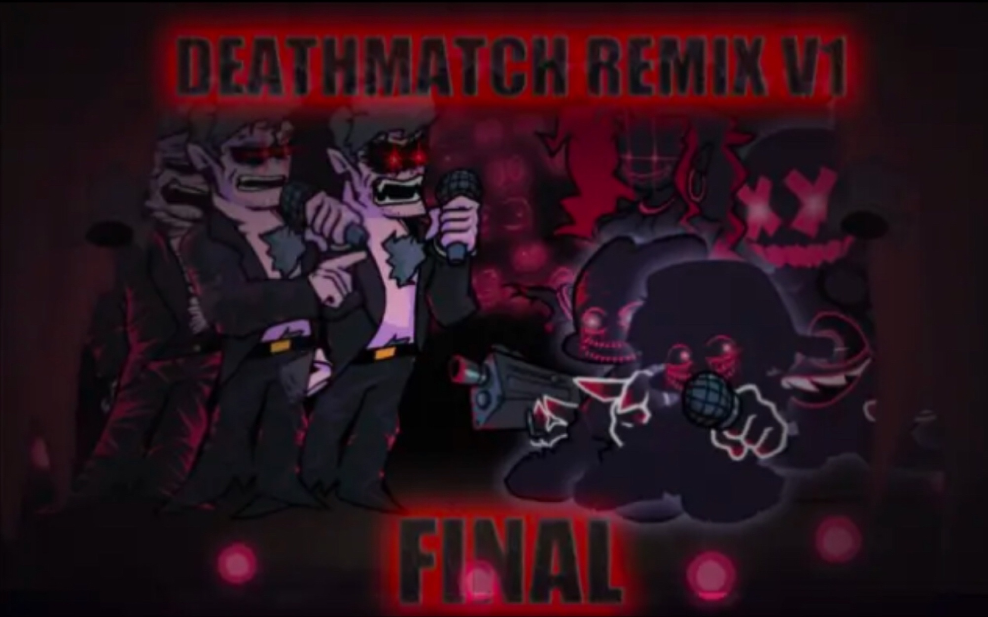 [图]FNF'CORRUPTION DEATHMATCH REMIX ： DAD VS CORRUPTED BOYFRIEND！