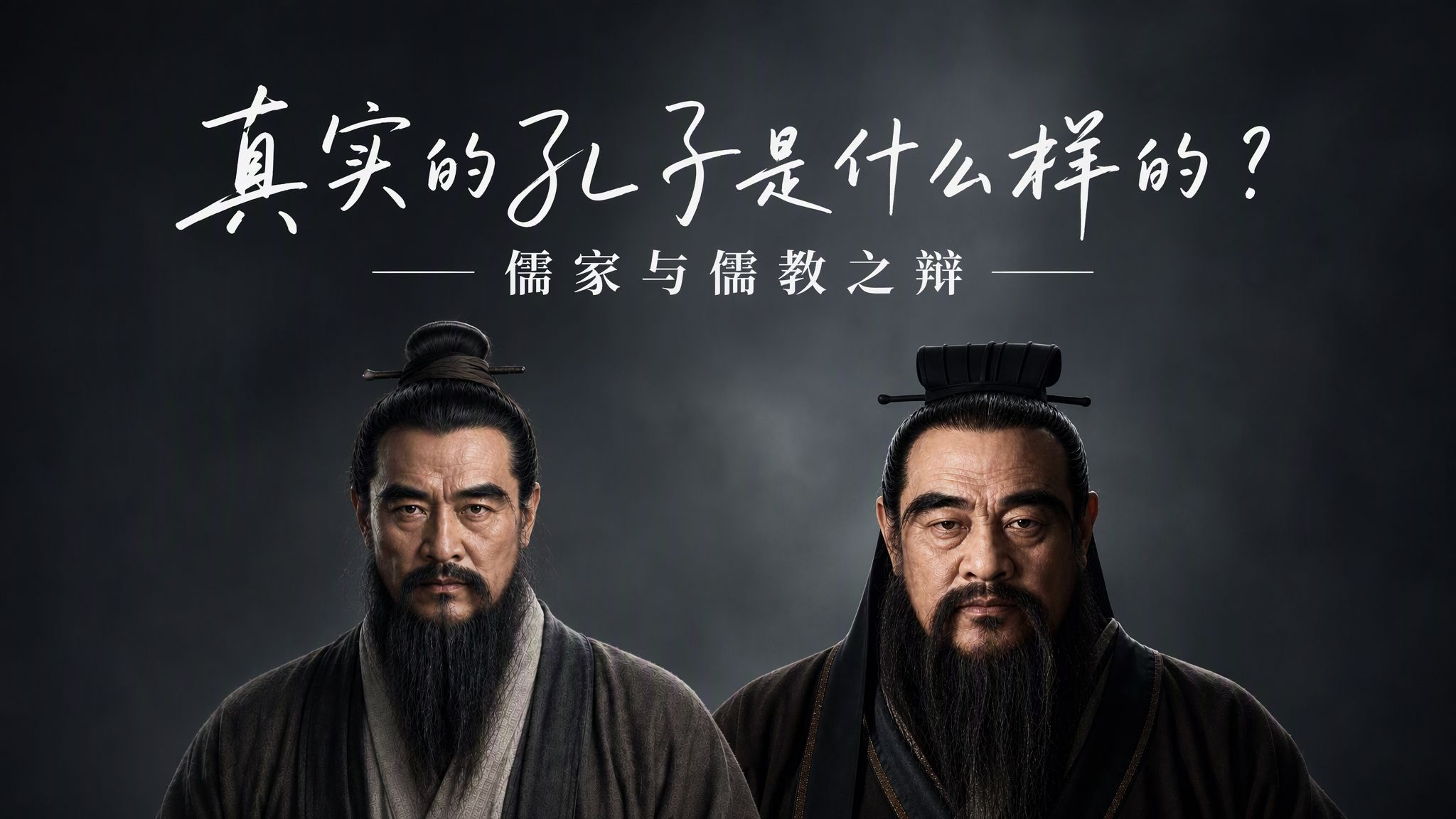 儒教孔子vs儒家孔子 真实的孔子到底是一个怎样的人？