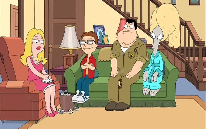 【American Dad】Della自译 S07E09集片段 Roger又开始公然搞黄色哔哩哔哩bilibili