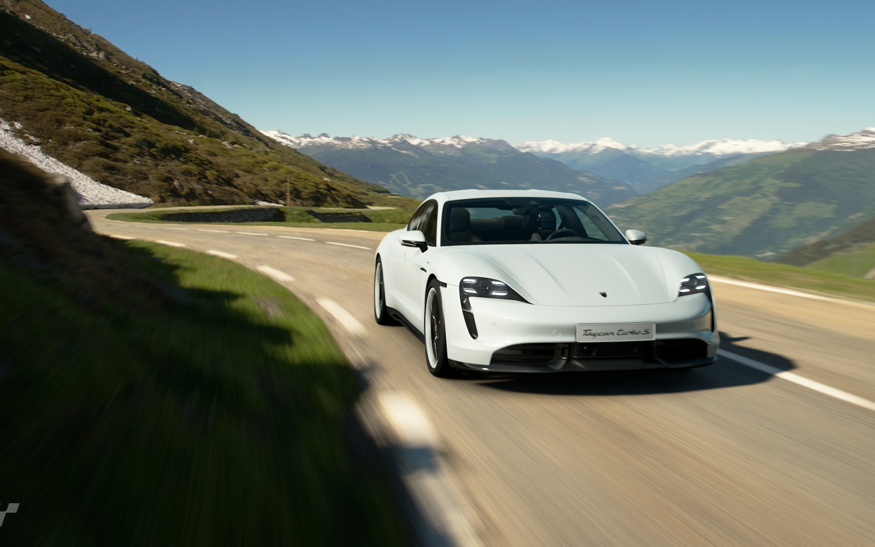 gt sport-全程推头的保时捷taycan北环单圈7:27车载