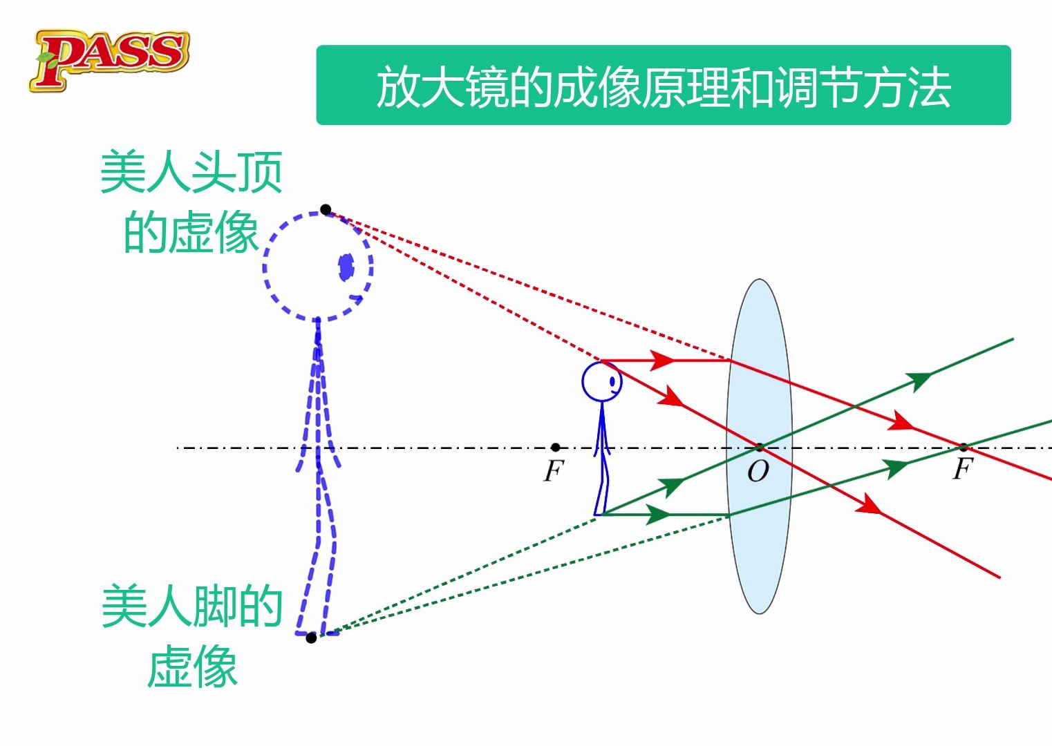 八年级物理上册光学——放大镜的成像原理和调节方法哔哩哔哩bilibili