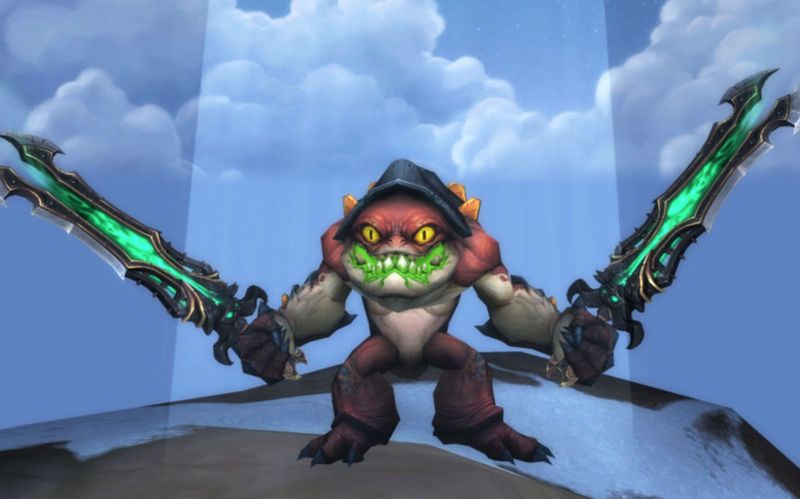 魔兽世界法师塔挑战外观-闭上眼睛-冰霜死亡骑士(冰dk)