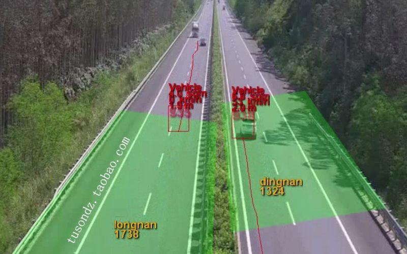 ai车辆计数摄像头道路交通流量监测加油站服务区科技馆博物馆图书馆