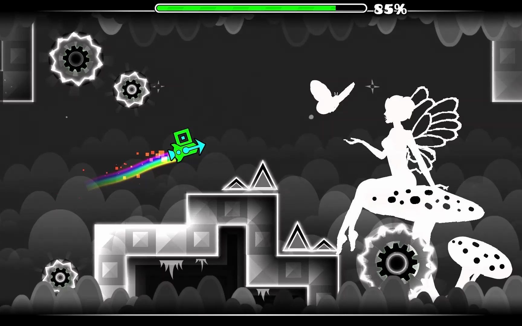 【几何冲刺】flower dance花之舞!_单机游戏热门视频