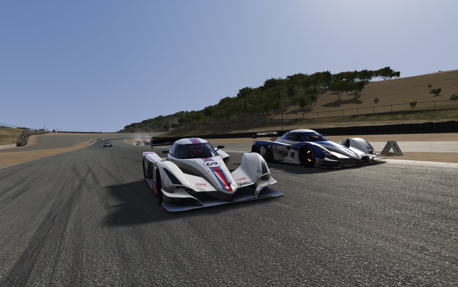 嗨跑赛车初级联赛praga r1 @ laguna seca个人车载实况