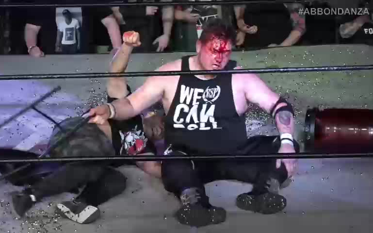 【BWA】2018.02.26 GCW世界冠军头衔两万图钉硬核赛:Nick Gage (c) vs. Rickey Shane Page哔哩哔哩bilibili