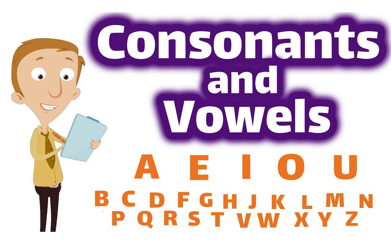 consonants and vowels for kids | homeschool pop