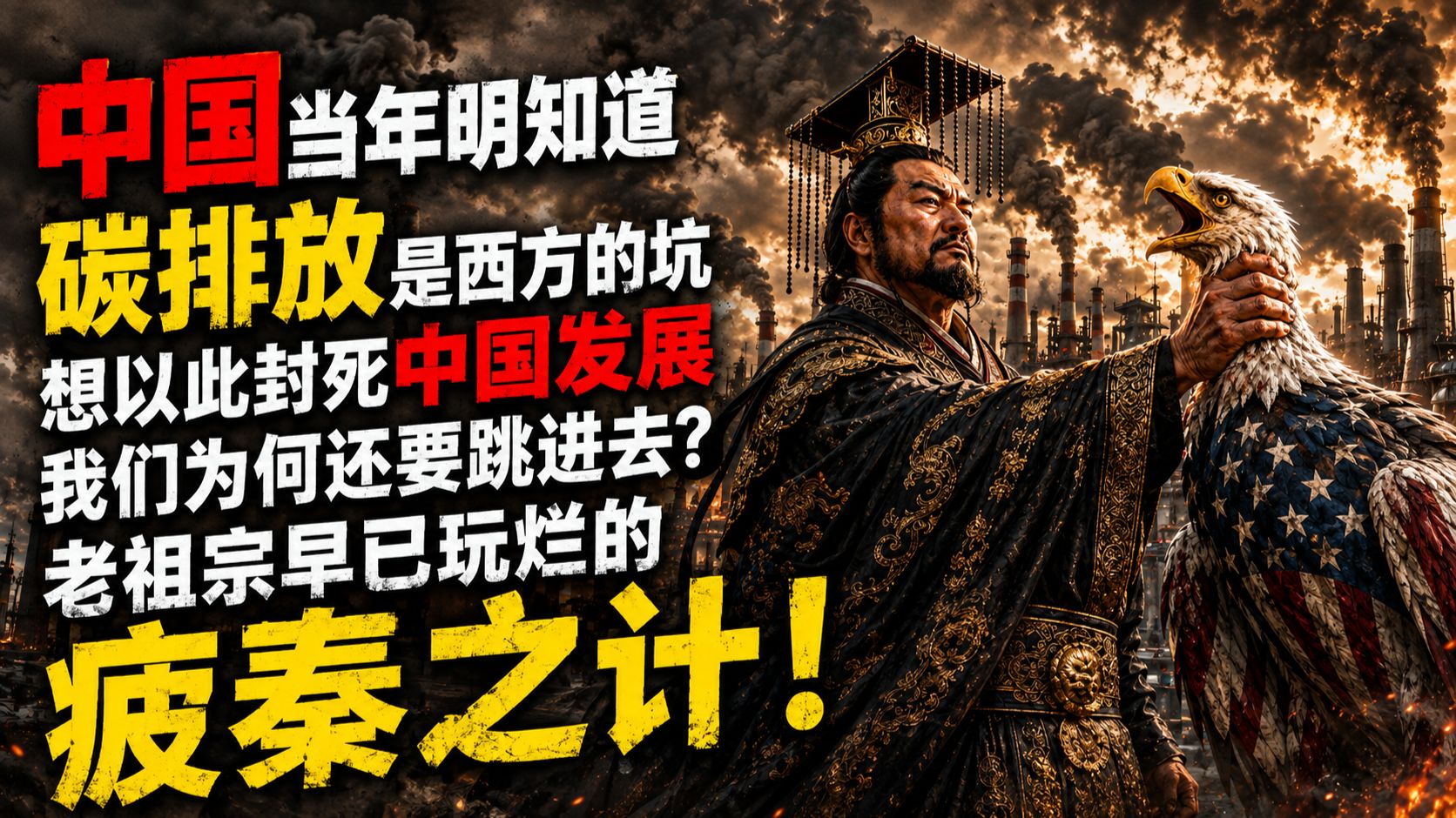 当年中国明知道碳排放是欧美的局！想封死中国的发展，我们如何将计就计？