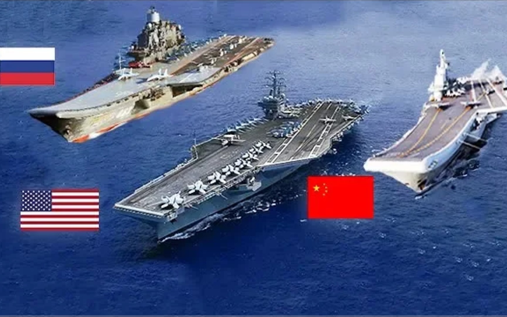 美国军方中美俄三国新型超级航母大比拼在测试中一探原因