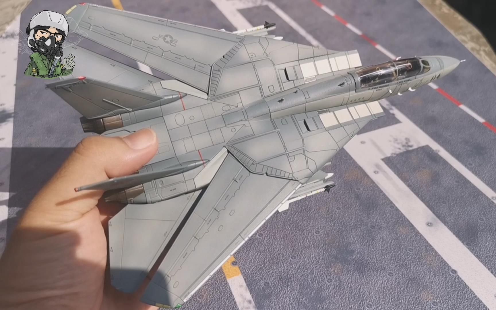 [图]【北风军模鉴赏 第33期】TopGun《壮志凌云》F-14A“独行侠”座机来啦!