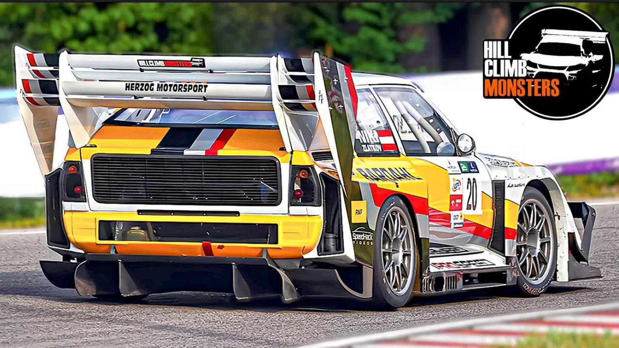 brutal audi quattro s1 pikes peak
