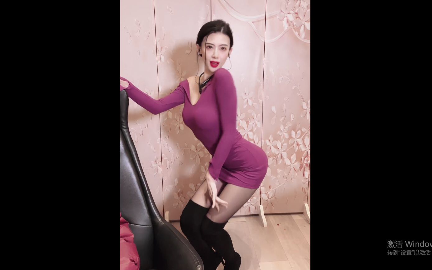 黑丝长靴_dy_媛媛子_20230114_230436