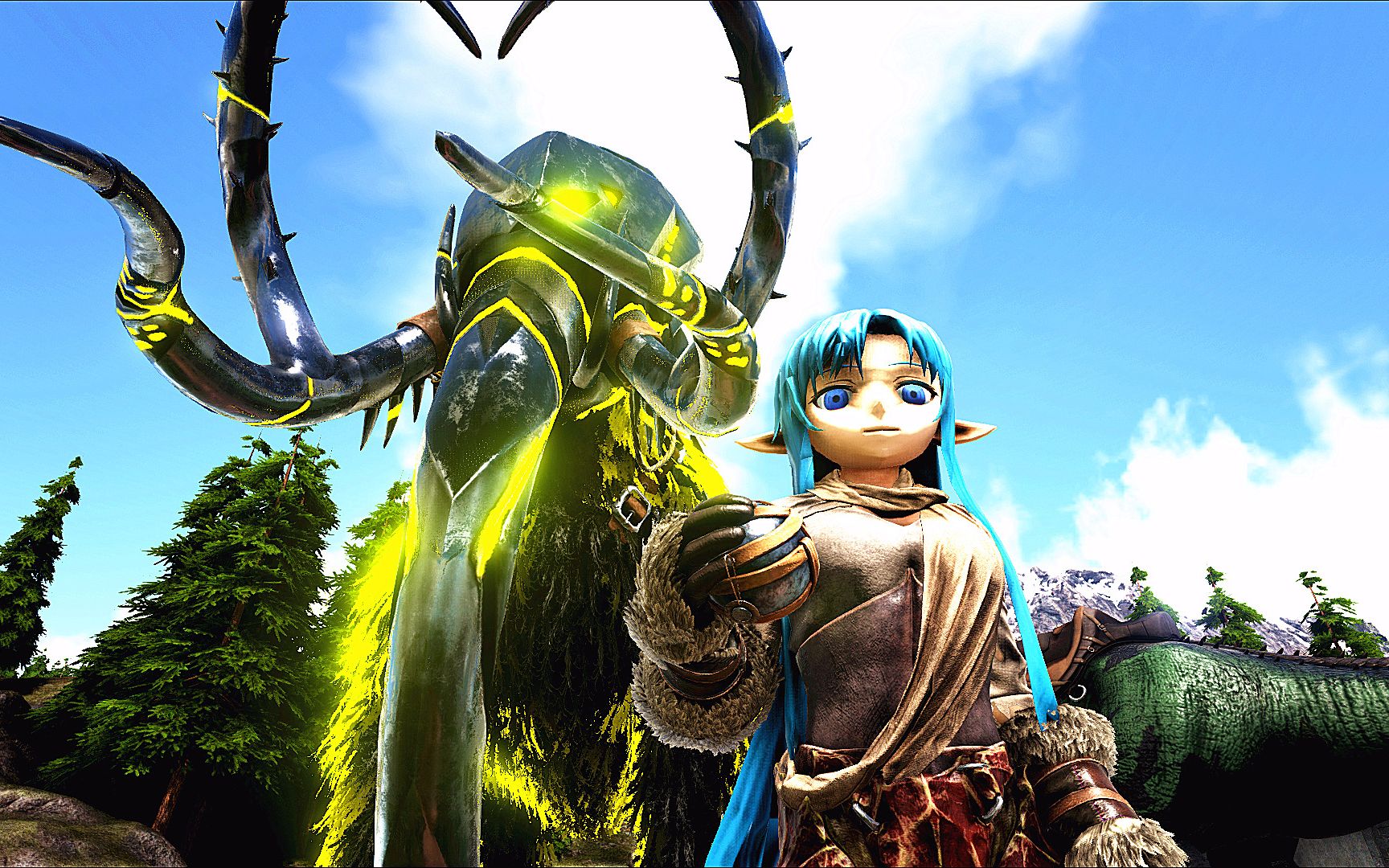 虾米方舟生存进化普罗米ep4最萌妹子和闪电猛犸