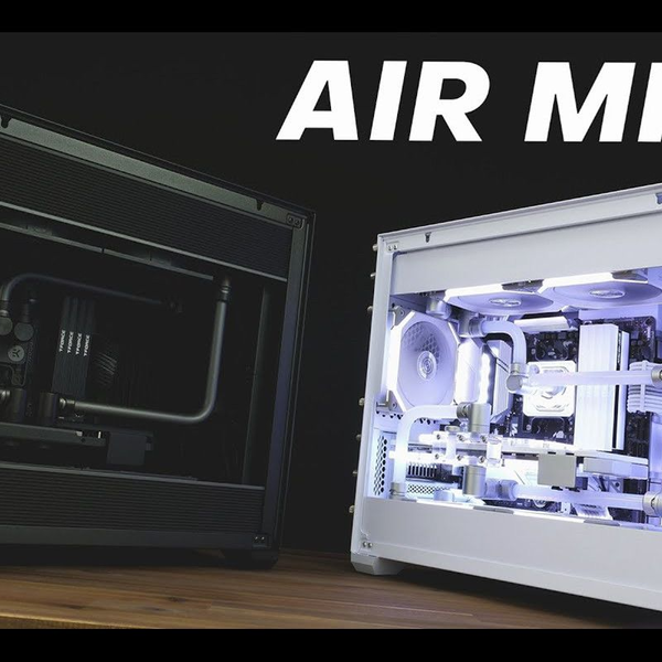 4K60帧】联力O11 AIR MINI 两套分体水冷装机方案推荐（无光污染与双
