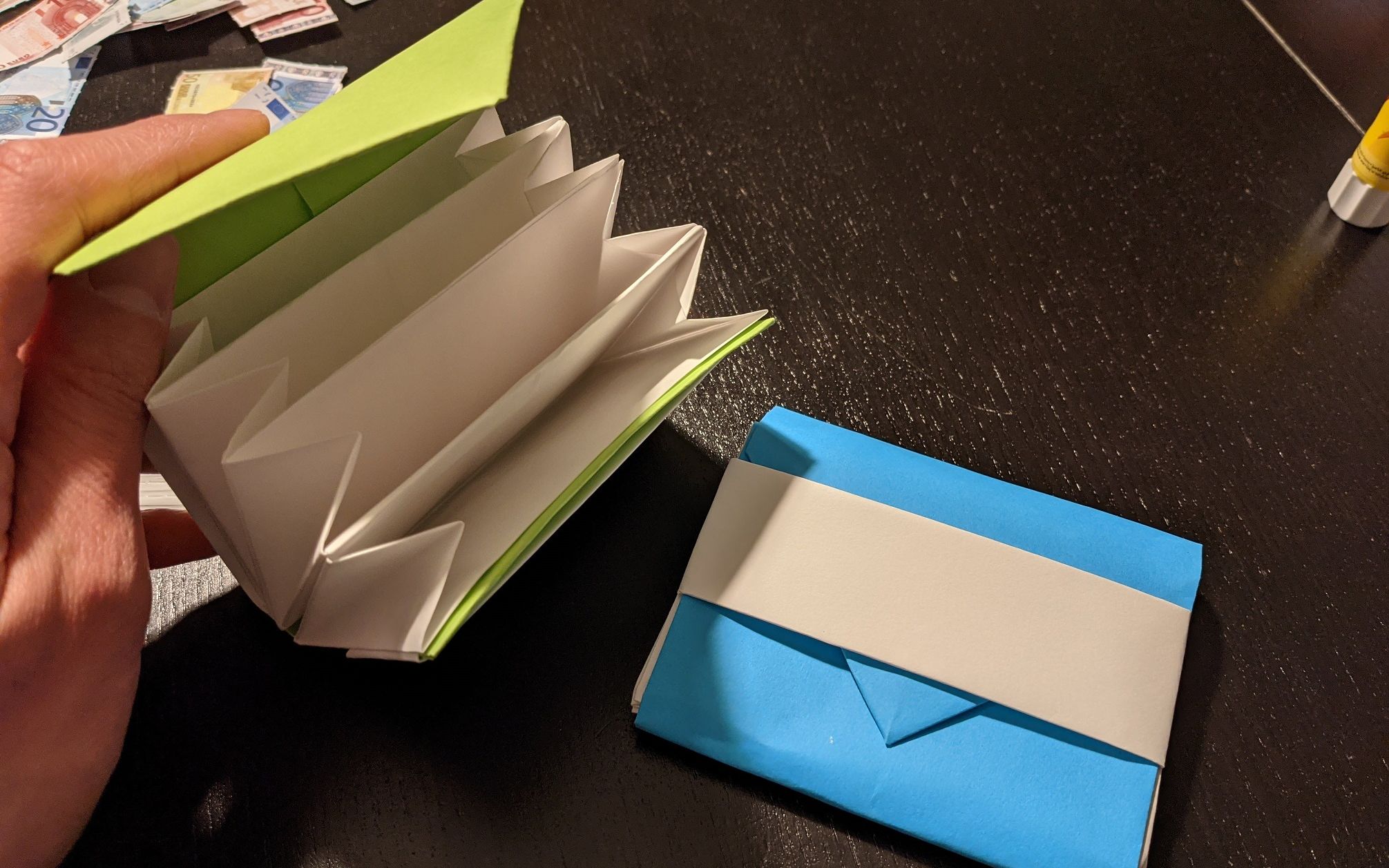 折纸小钱包 最简单图片