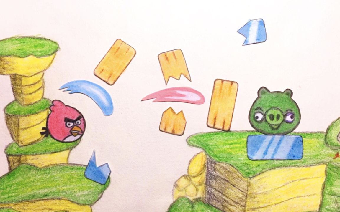 【丁格镇】定格动画:谁说猪头只能被打?它要反击了,笨鸟系列第三弹