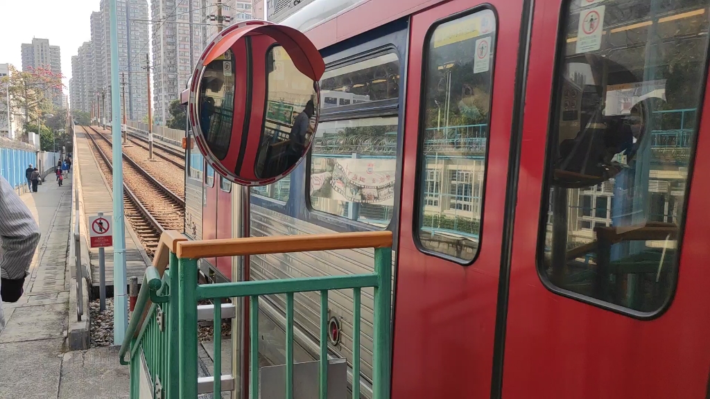 [开学前最后之旅]轻铁LRT 第二期轻铁列车1082驶出何福堂轻铁站 20210220哔哩哔哩bilibili