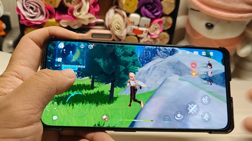 黑鲨4pro玩原神,生死对决,竟然变成了轻盈风光旅游的感觉!