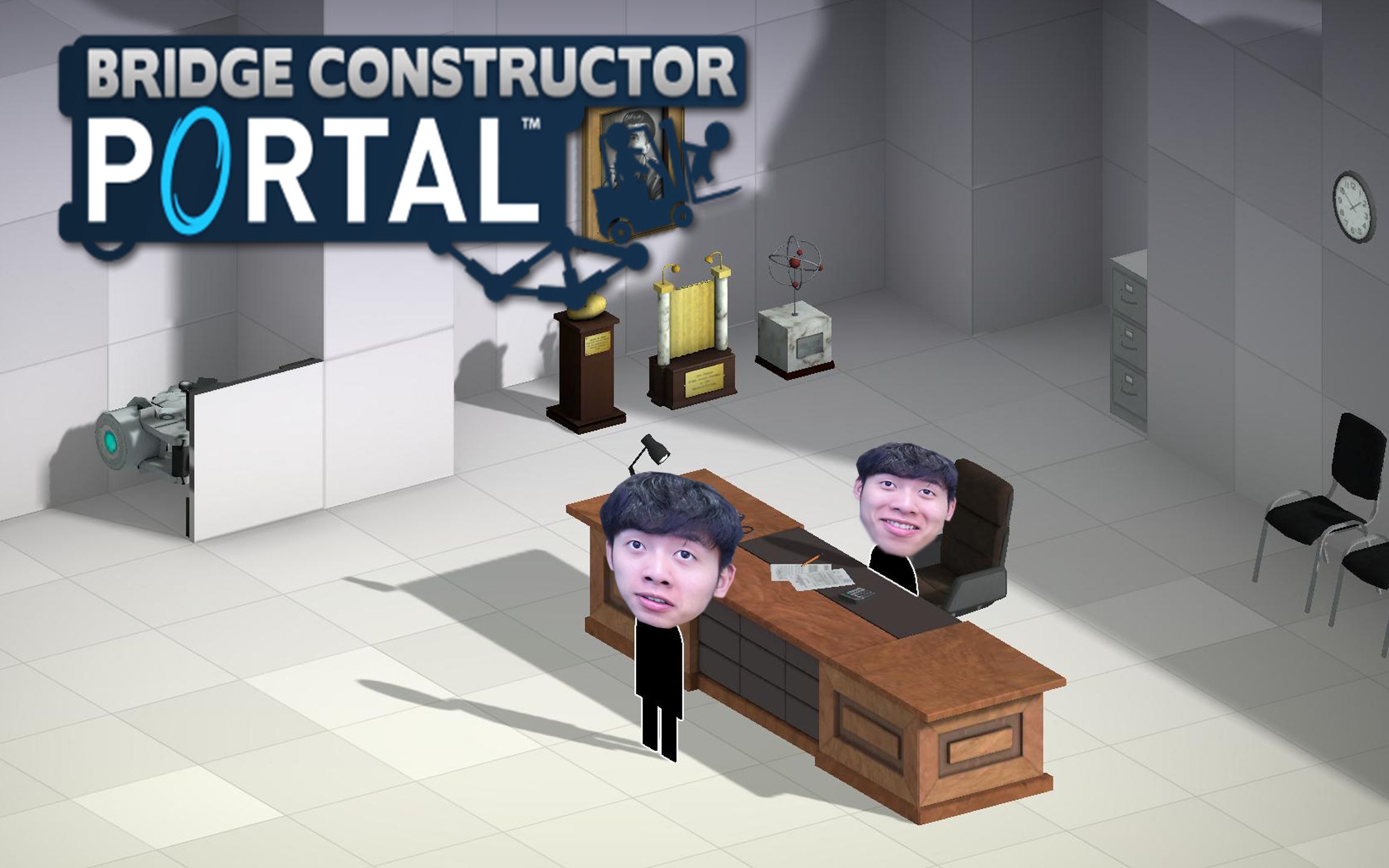 [图]Bridge Constructor Portal#2丨这游戏应该叫做 传送三维弹球