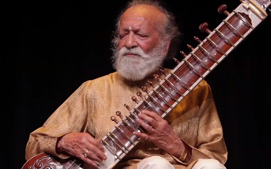 第十个十年音乐会ravishankar印度西塔琴和塔布拉鼓sitar